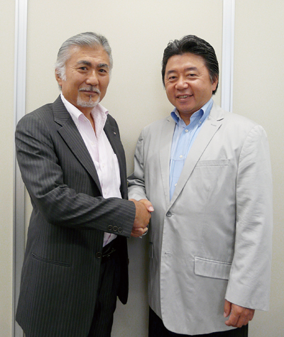 東西の両リーダーが対談 東西の両リーダーが対談